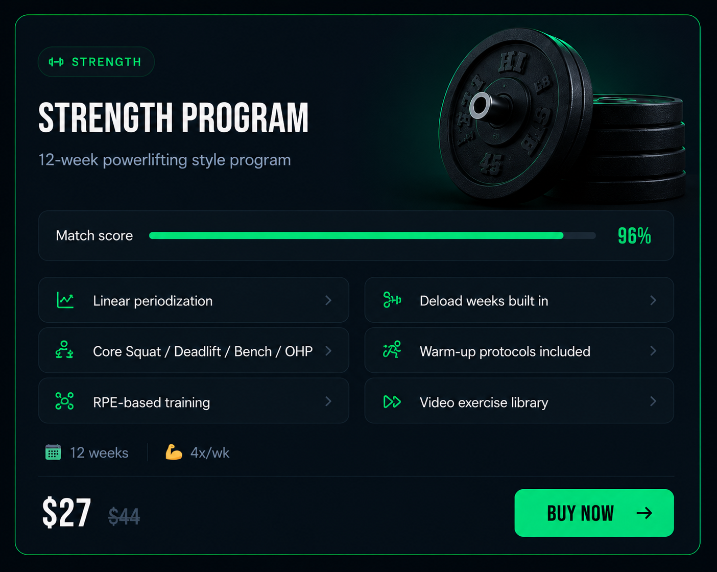 Strength Program